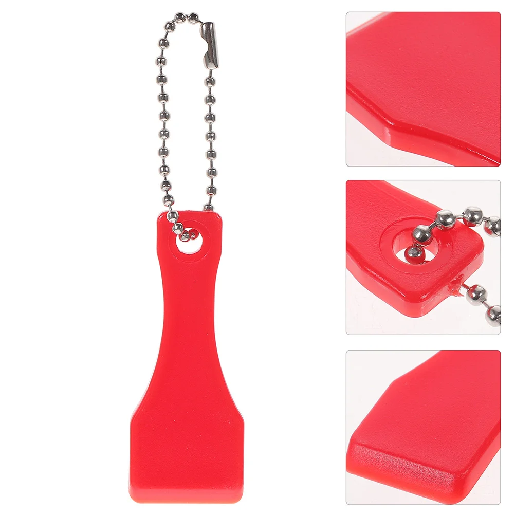 20 Pcs Scratch Card Lottery Scraper Ticket Scratcher Key Ring Plastic Scraping Tool Tools