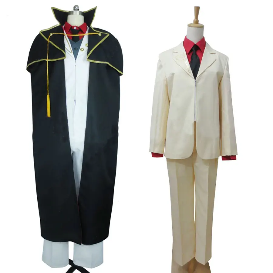 Anime Umineko Battler Ushiromiya Cosplay Costume For Men Women Coat Shirt Pants Outfits Custom Size