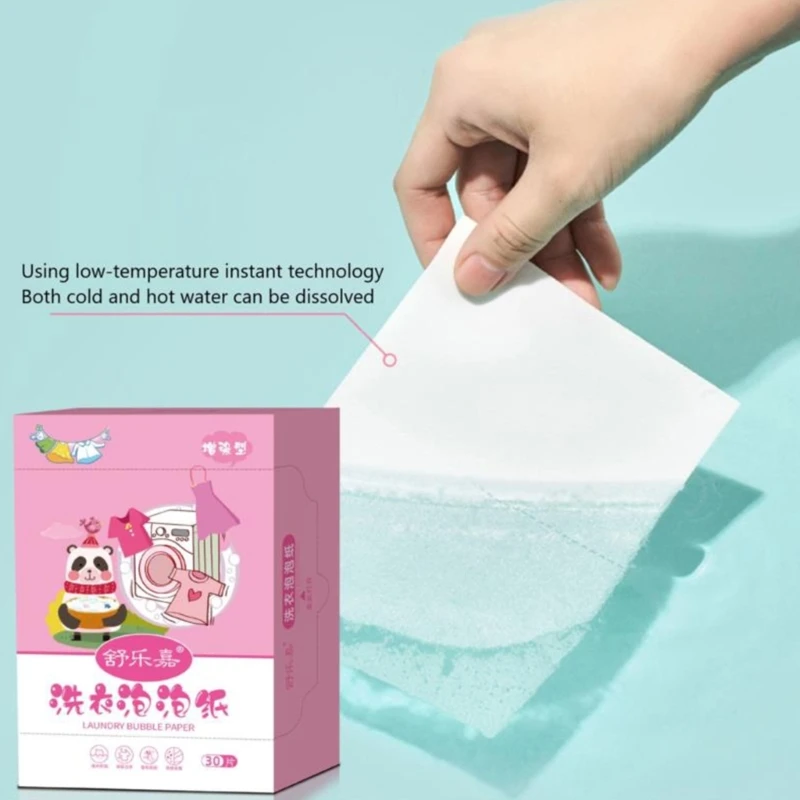 60Pcs Laundry Tablets Underwear Children Clothing Laundry Soap Concentrated Washing Powder Detergent For Washing Machine