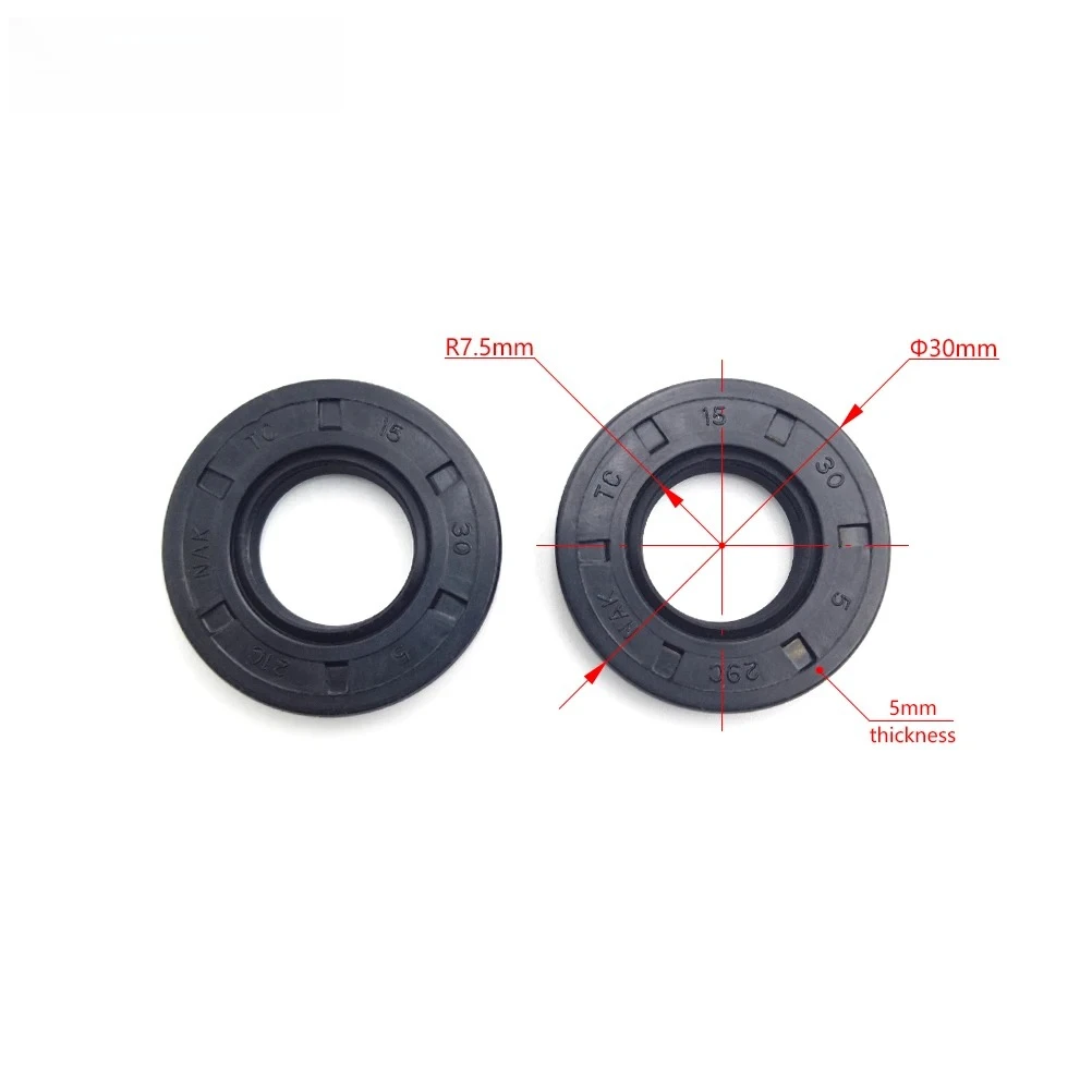 For KTM SXF XCF HUSQVARNA FE FX 250 350 Motocros Motorcycle Oil Seal Kit 15*30*mm Water Pump Shaft Sealing Repair Parts