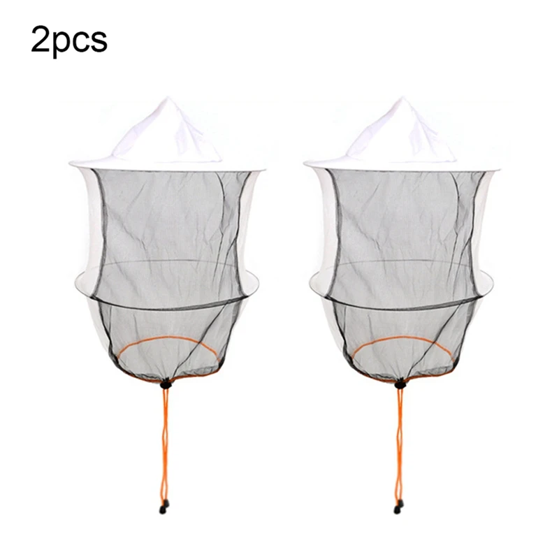 Multi-Purpose Beekeeping Hat High-Quality Fabric Mesh For Beekeepers High Definition Veil 2Piece