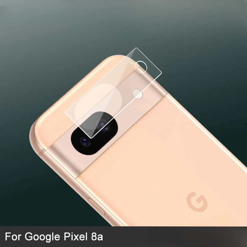 واقي عدسة كاميرا ثلاثي الأبعاد لجوجل بكسل 8a pixel8a pro ، غشاء حماية من الزجاج المقسى