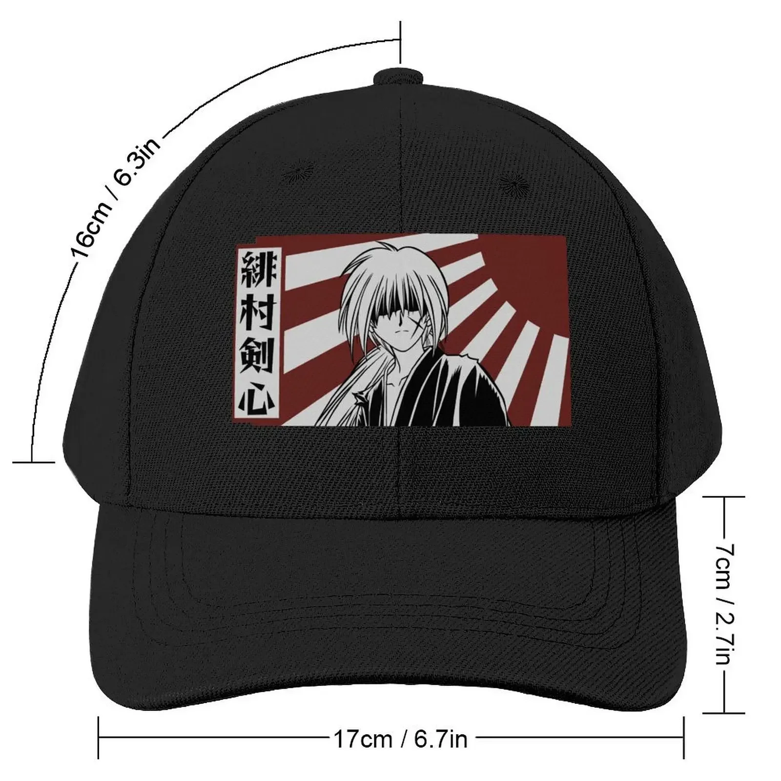 Kenshin Baseball Cap Anime Golf Trucker Hats For Men Women's