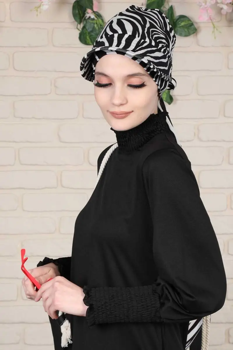 Gekämmte Knochen Zebra muster