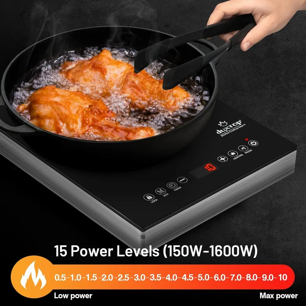 Cooking, Electric Stove with Sensor Touch Control, Portable Infrared Burner with Timer and Safety Lock, E200AIR/ 9500STIR