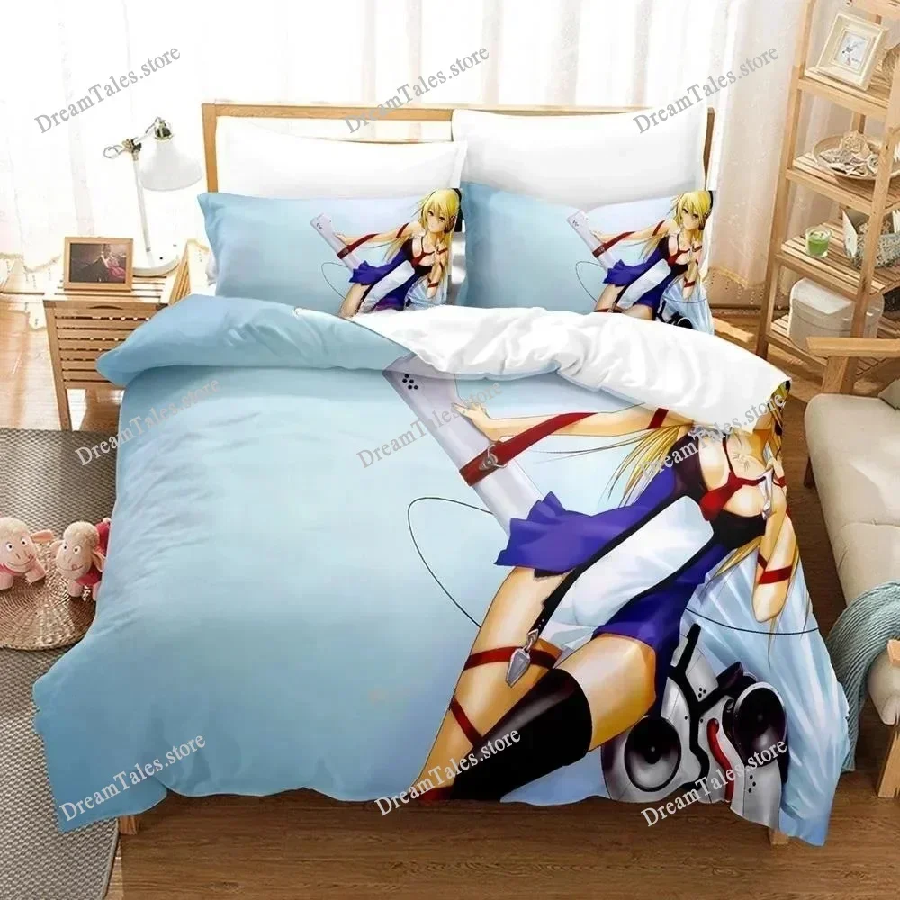 

BlazBlue Bedding Set Single Twin Full Queen King Size Bed Set Adult Kid Bedroom Duvet Cover Sets 3D Print Game Bed Sheet Set741