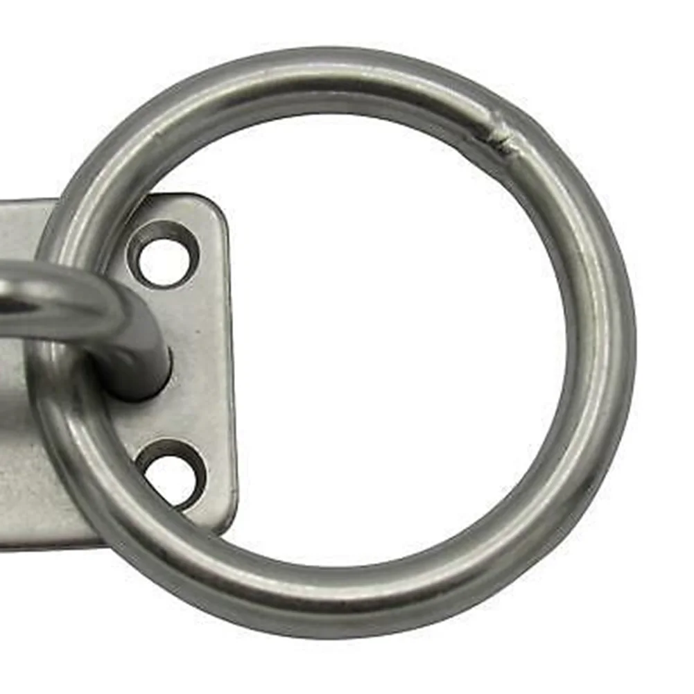 Stainless Steel Universal With Ring Marine Eye Plate Stable Best Rust Protection Boat Cabin Accessories