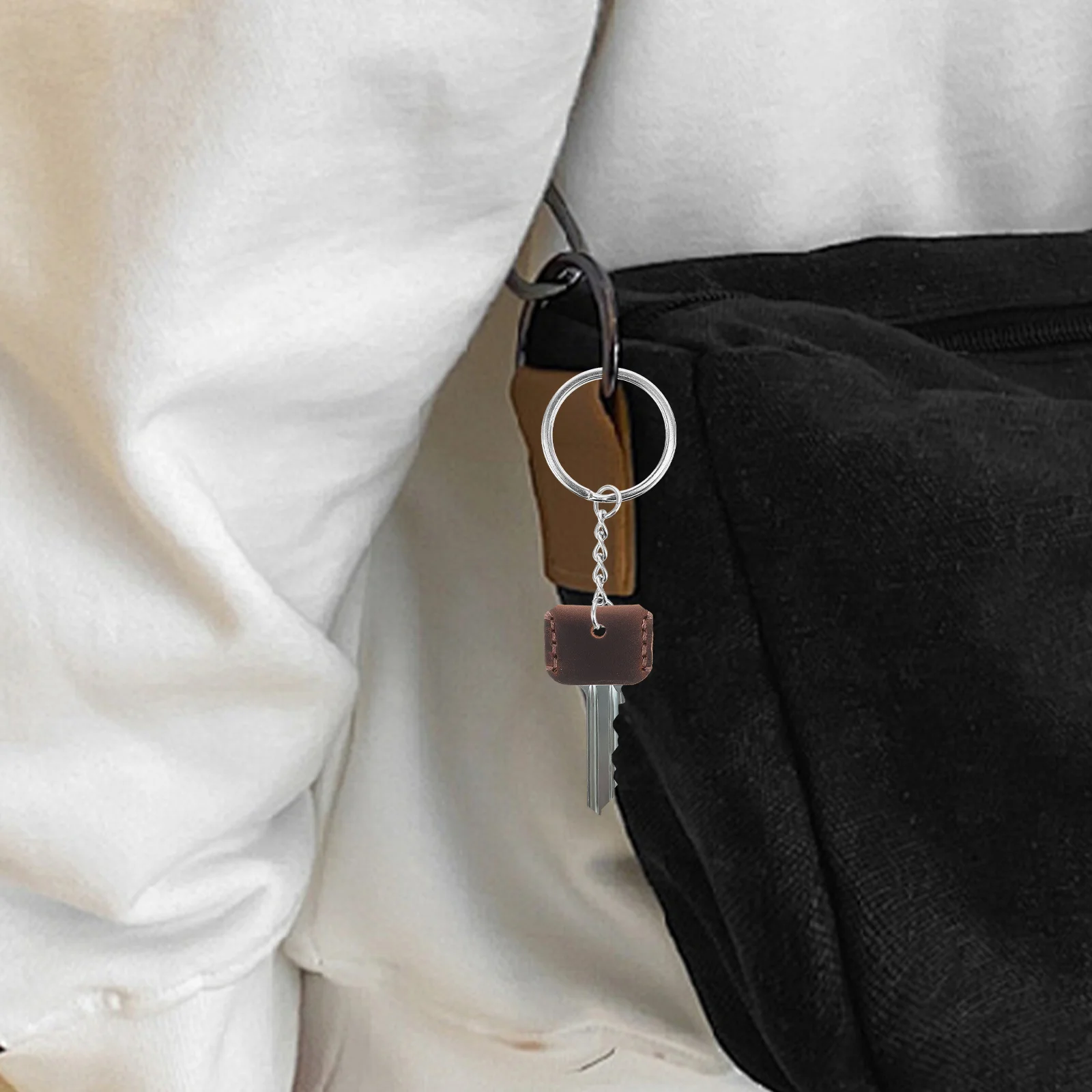 

3pcs Key Caps Protective Key Covers For Car Keys Vintage Style Durable Stylish Keychain Accessories