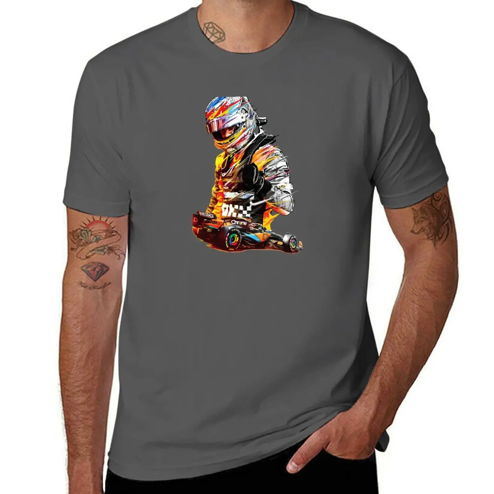 

Blazing Oscar Piastri T-Shirt vintage vintage graphic tee men t shirts