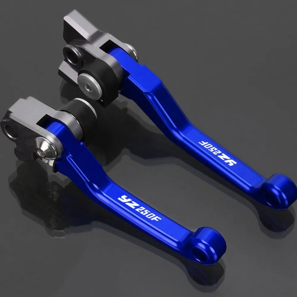 For YAMAHA YZ250F YZ 250F 2015 2025 2024 Motocross Foldable Pivot Dirt Bike CNC Brake Clutch Levers Cable Lever Handle