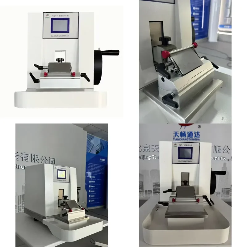 for Tubular Carbon Black Dispersion Slicer High Precision Sample Preparation Polyolefin Complies with GB T 18251 ISO 18553 1
