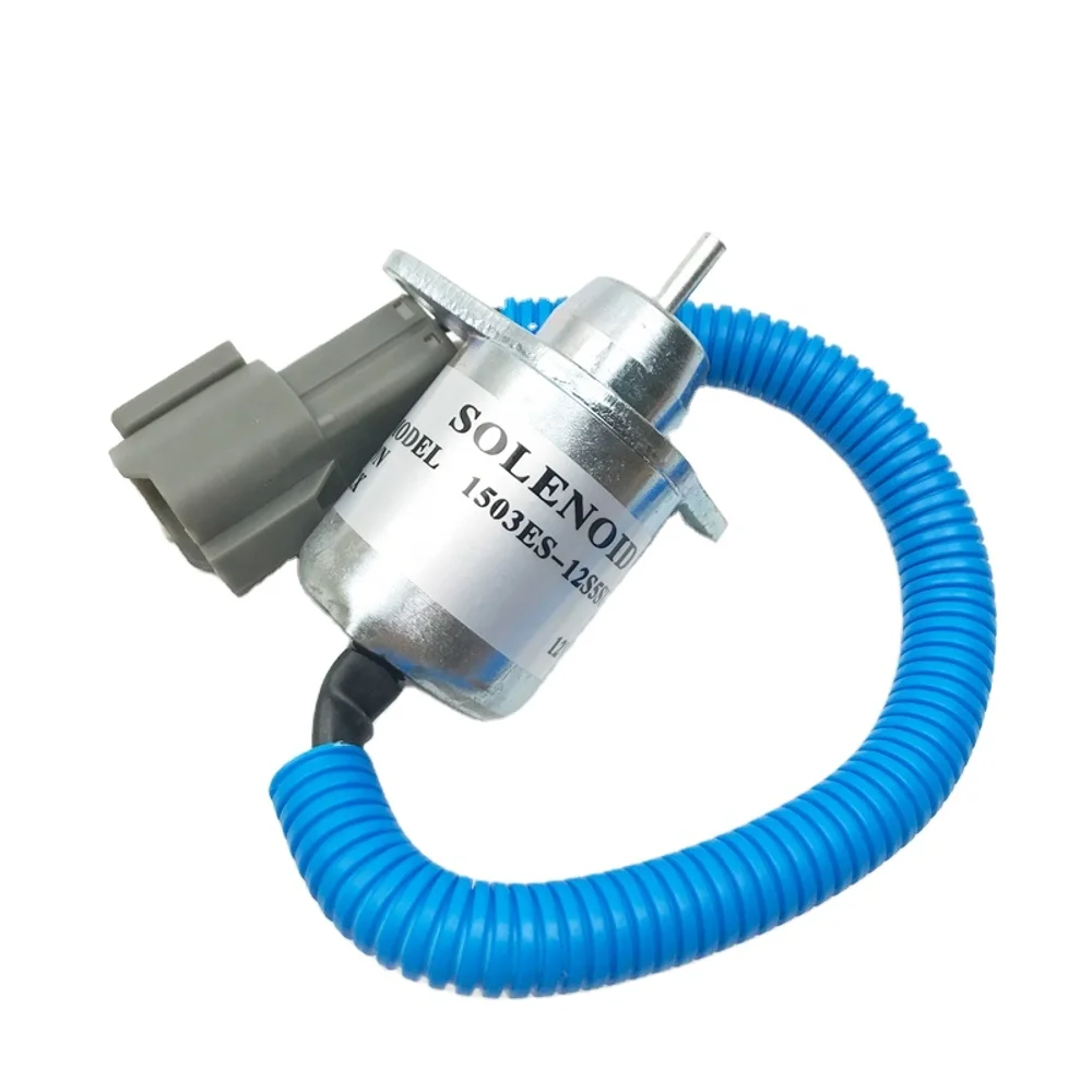 

12V Excavator Parts Engine Stop Solenoid Valve 1503ES-12S5SUC12S