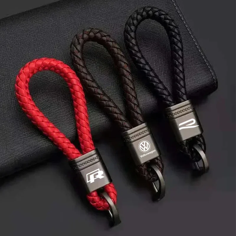 

Брелок для ключей из цинкового сплава с карабином для VW GTI Polo Golf Passat Tiguan Arteon Touareg CC Taigo Caddy Jetta