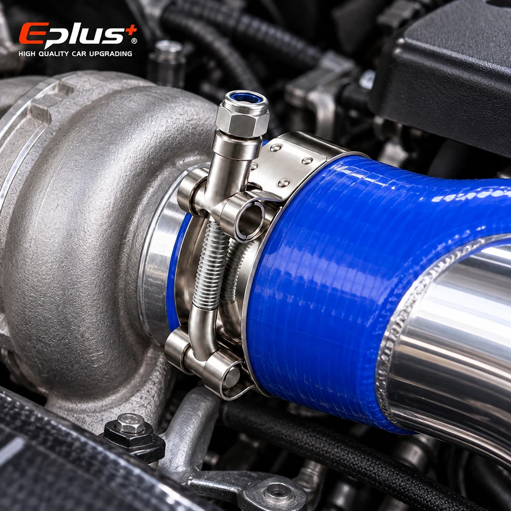 5 Stück Edelstahl Europäische Hochleistungs-Schlauchschellen Universelle T-Bolzen-Schellen 28-110mm Verstellbar für Auto, Motorrad & Industrielle Rohre – Detail 6