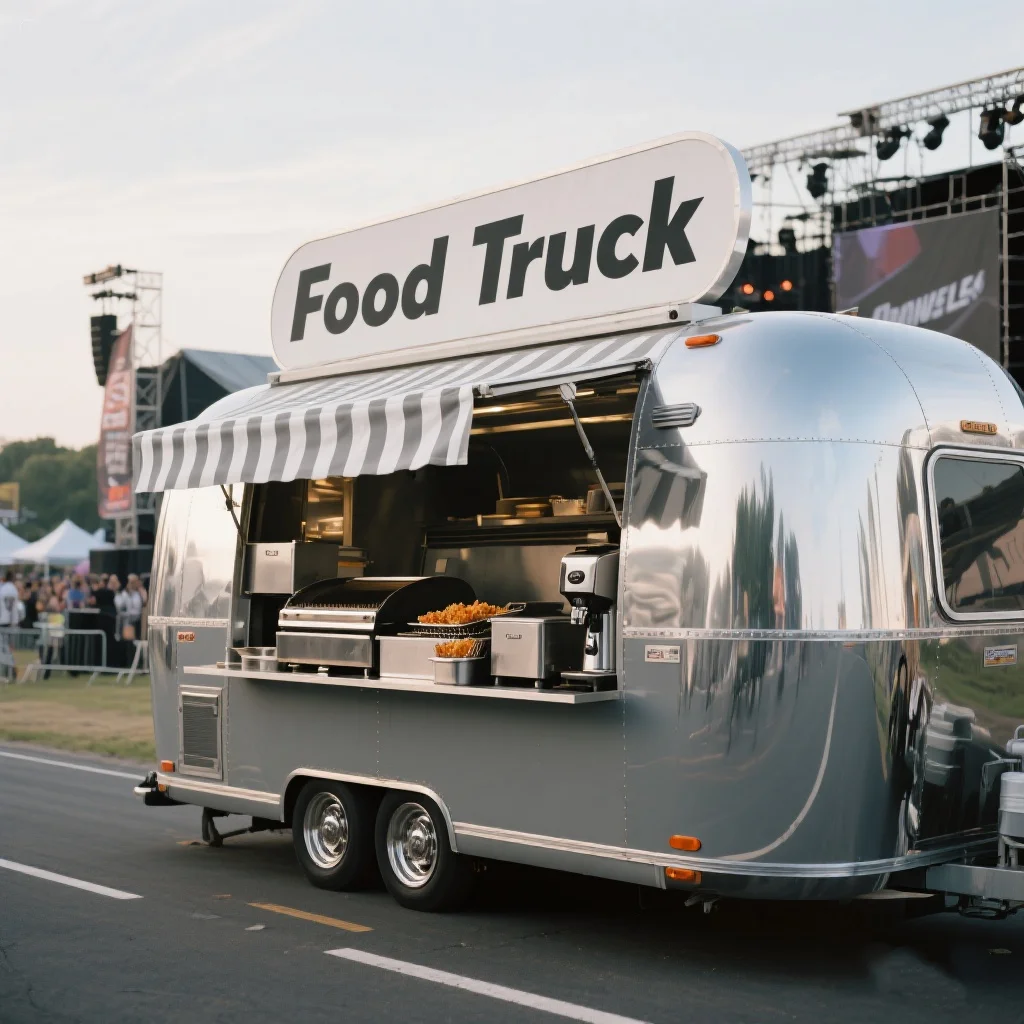 

Food Truck Mobile Kitchen Hot Dog Pizza Fast Food Catering Trailer Fully Equipped Food Truck Hot Dog Cart