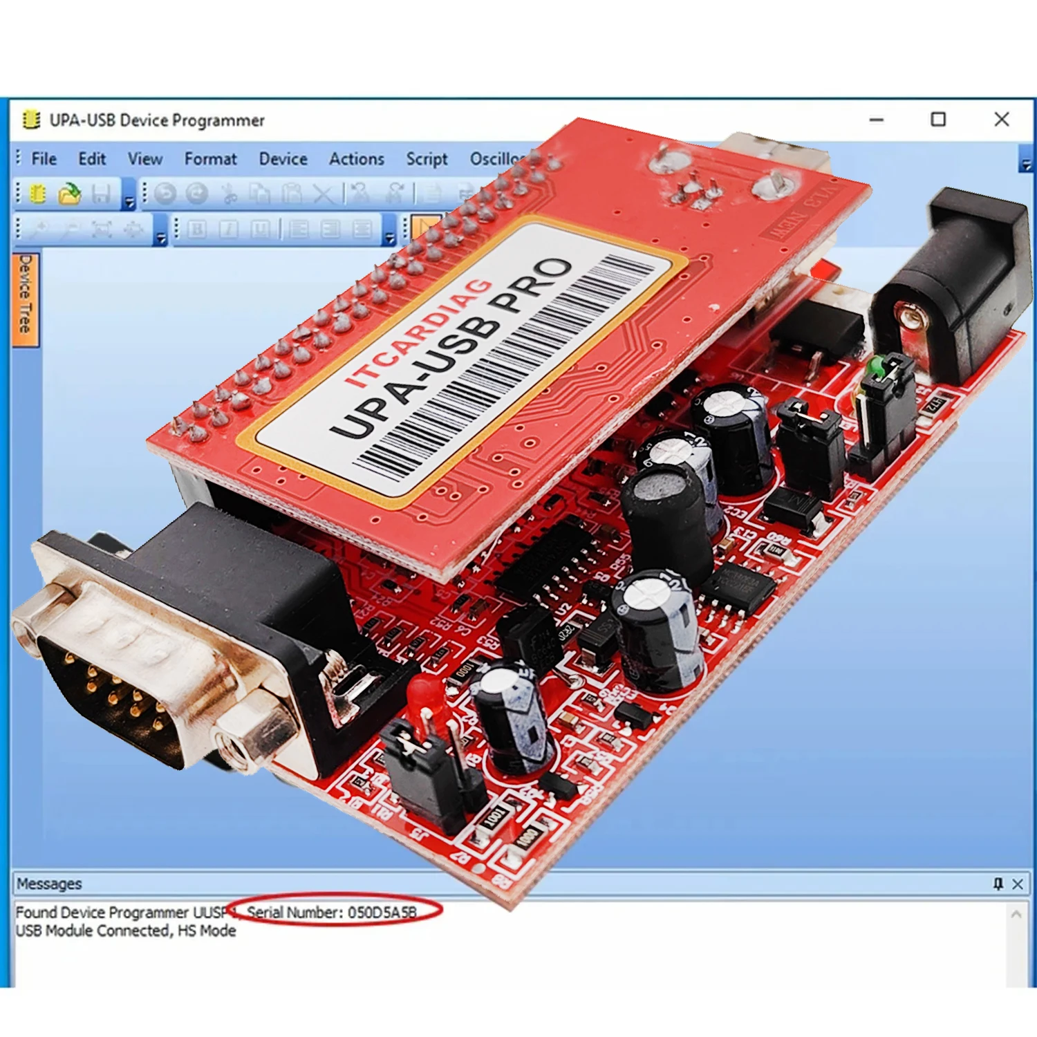 SN:050D5A5B V1.3 UPA-USB Programmer with Eeprom Adapter SOP8 SOIC8 Clip for Windows 10 64Bit with NEC Functions ECU Chip Tunning