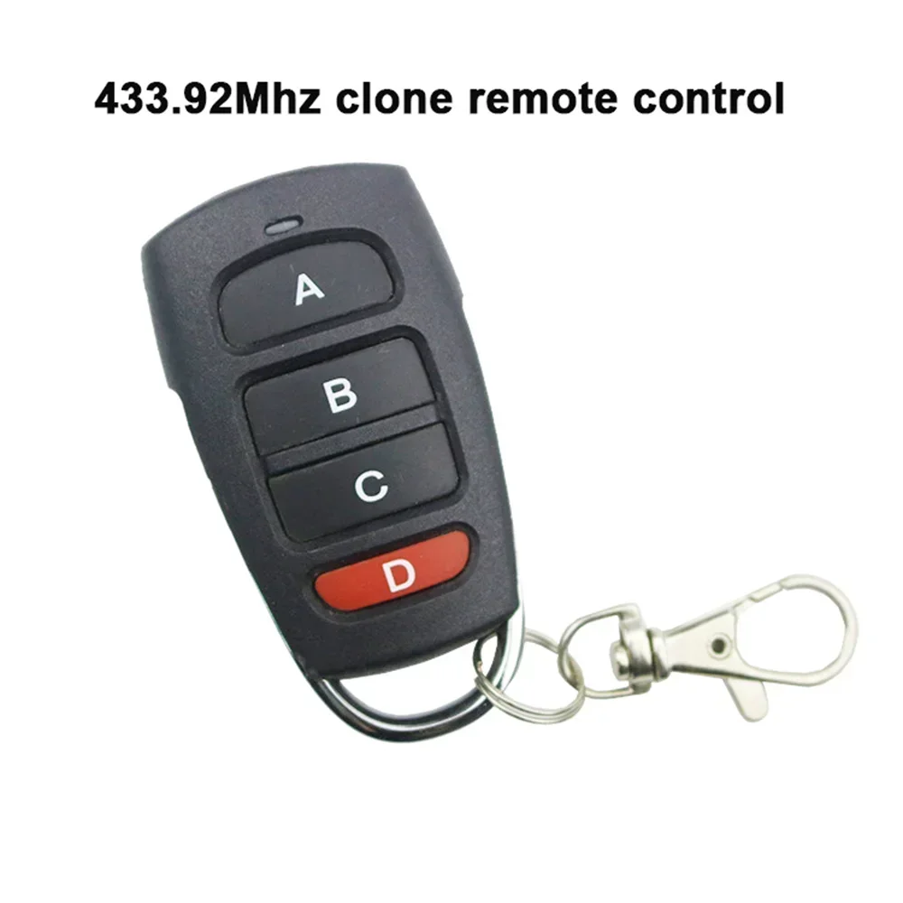 1PC Duplicator 433 Mhz Universal Garage Door Control Remote Control Fixed Learning Code Clone Self-copying Automation For Gates