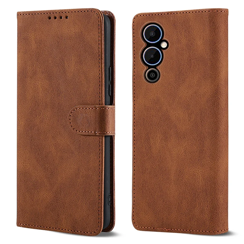 For Tecno Pova Neo 2 LG6n Leather Phone Case For Tecno Pova Neo 2 PU Flip Leather case Deformable Stand Mode