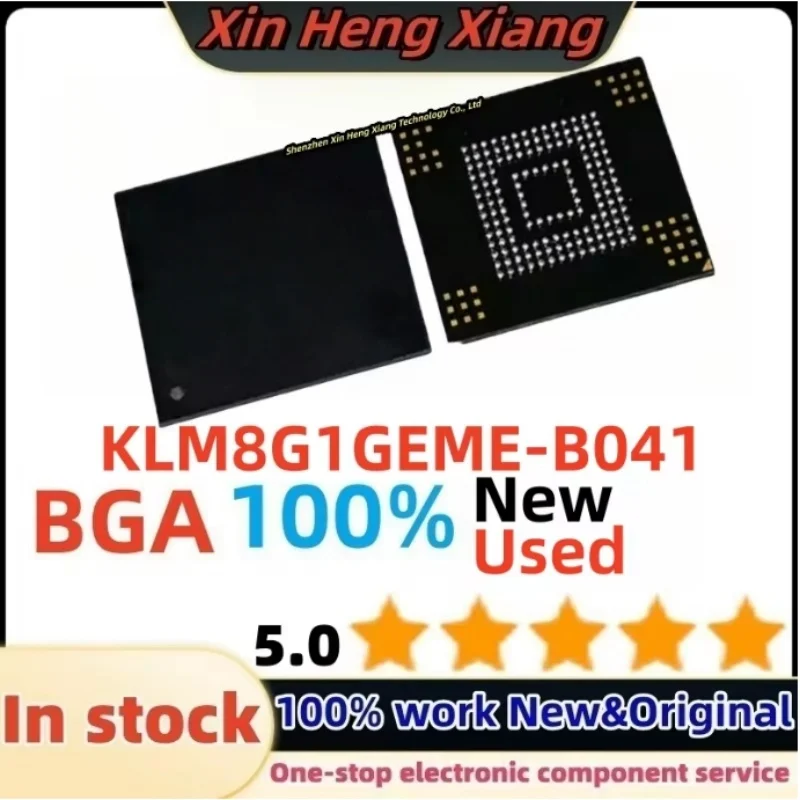 

100% New 2-5-10pcs KLM8G1GEME-B041 KLM8G1GEME B041 BGA