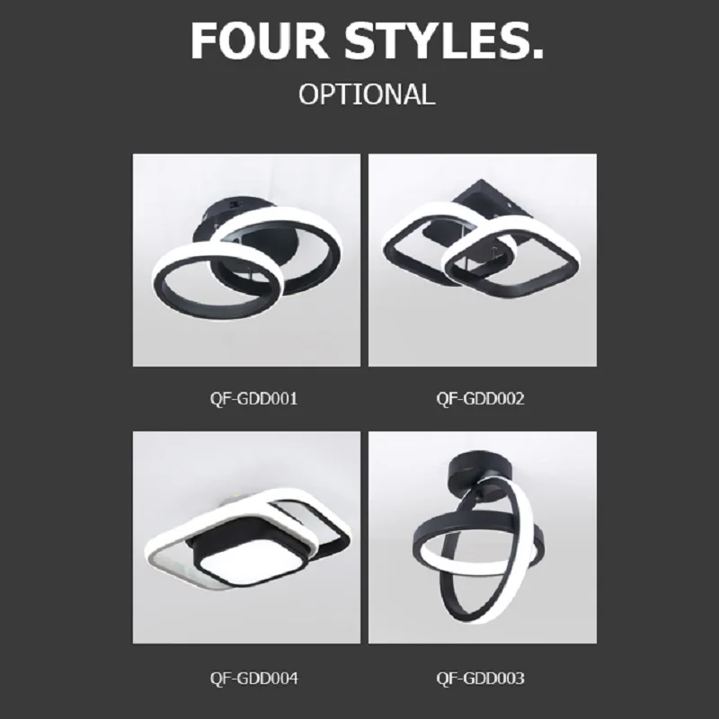 Modern LED Aisle Corridor Ceiling Lights Balcony Lights Led Surface Mounted for Bedroom Living Room Nodic Home Lighting