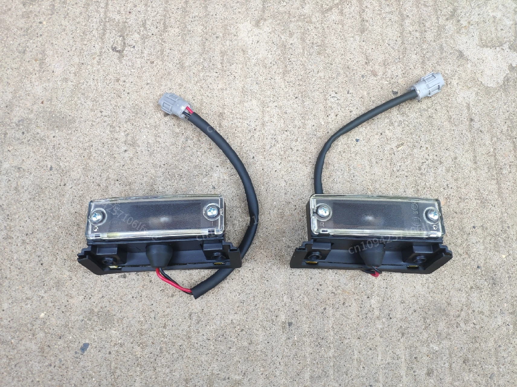 

Huanghai Auto Parts N3 N7 pickup, rear bumper license plate light, rear bumper decorative light, license plate light