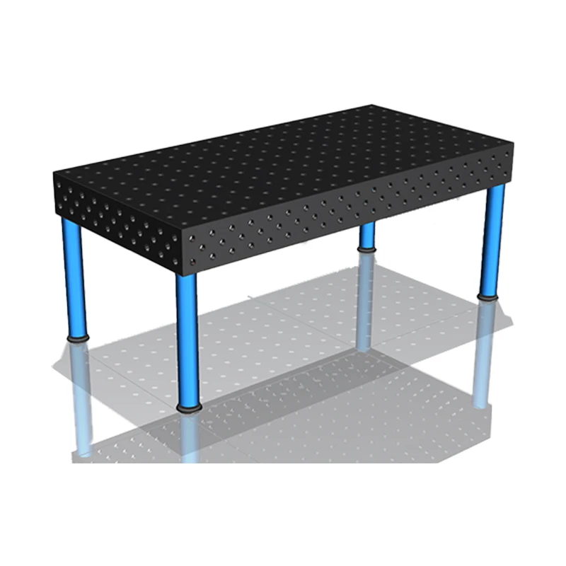

Precision 3D Cast Iron Plasma Nitrided Welding Platform Table D28 Adjustable Welding Table