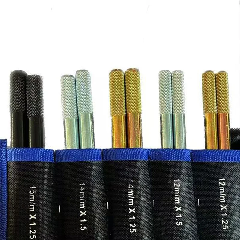 

10 Pcs Wheel Alignment Pin Metal Wheel Hanger Positioning Guide Balancing Tools For Changing Tires On Cars With Lug Bolts