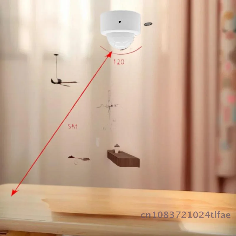 

1 шт. Zigbee PIR датчик движения инфракрасный датчик движения человеческого тела датчик охранной сигнализации поддержка для домашнего помощника