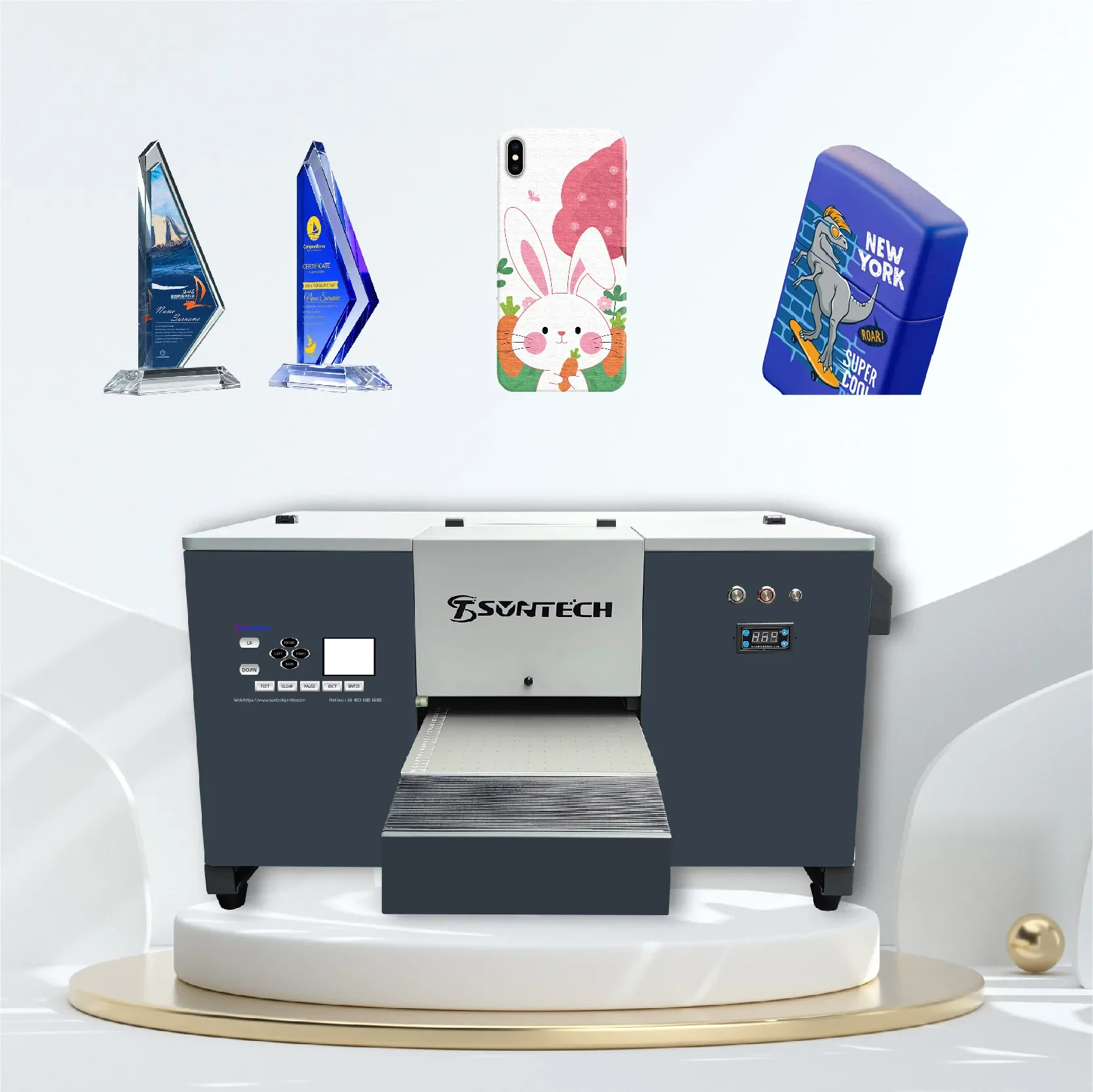 

A3 Digital Inkjet Printer Mobile Phone Case PVC Printing Machine UV Flatbed Printer for Small Business