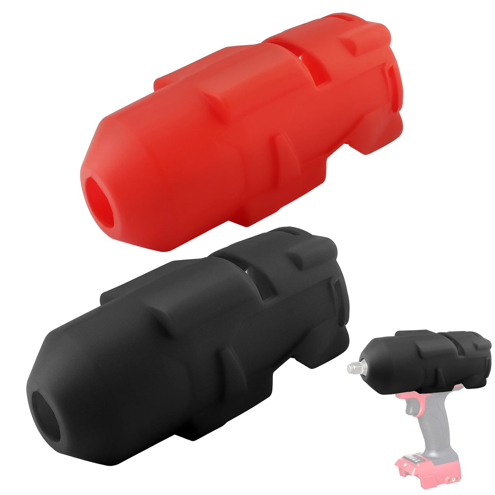 Bota Protetora da Chave de Impacto Luva do Torque Alto Ajuste para Milwaukee 49162767 2767-20 2863-20 M18