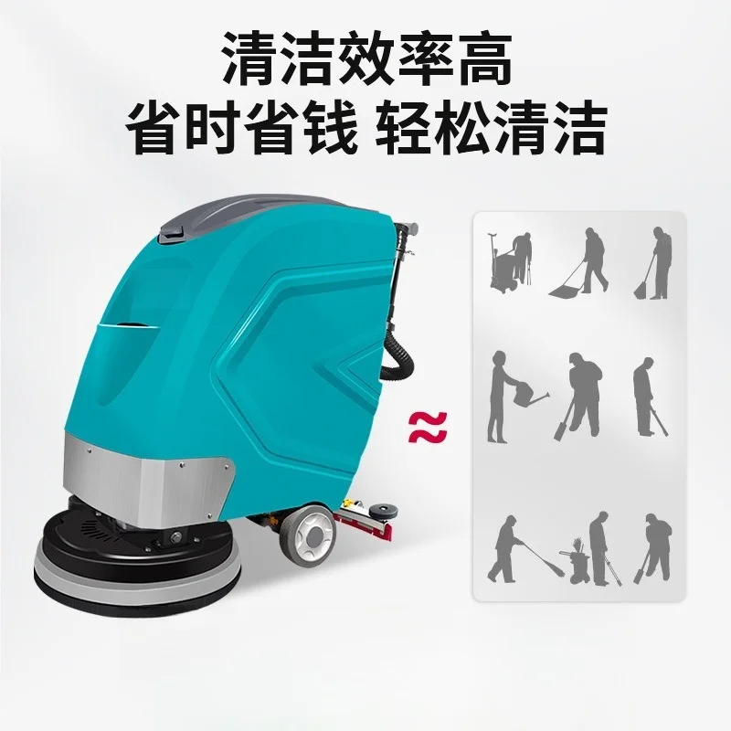 Máquina de lavar três em um integrada com arrasto manual comercial