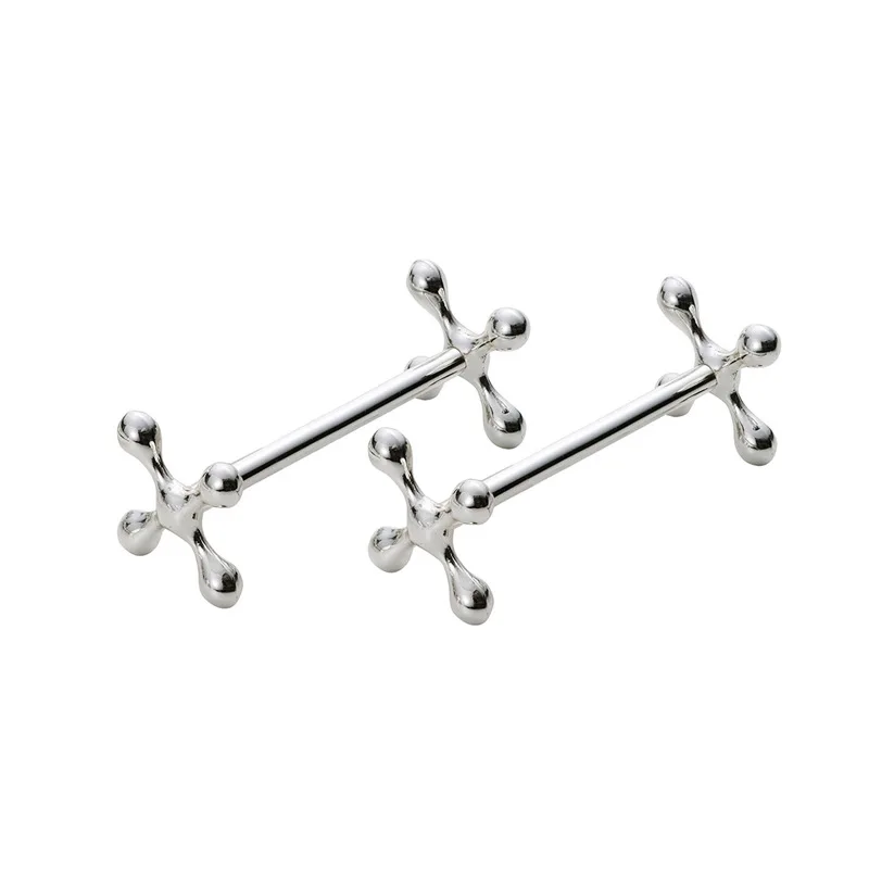 

100 шт., металлическая подушка для палочек для еды в форме сливы, стойка для палочек для еды из нержавеющей стали, обеденный стол, держатели для палочек для еды, подставка для столовых приборов в ресторане