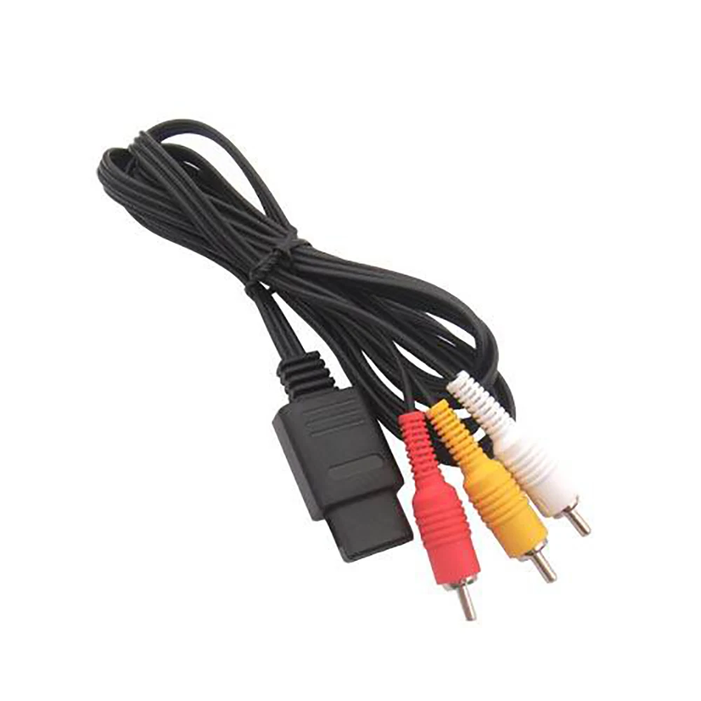 オーディオビデオケーブルOSTENT-AV,Nintendo 64,n64,ゲームキューブ,ngc,snes,sfc,1.8m