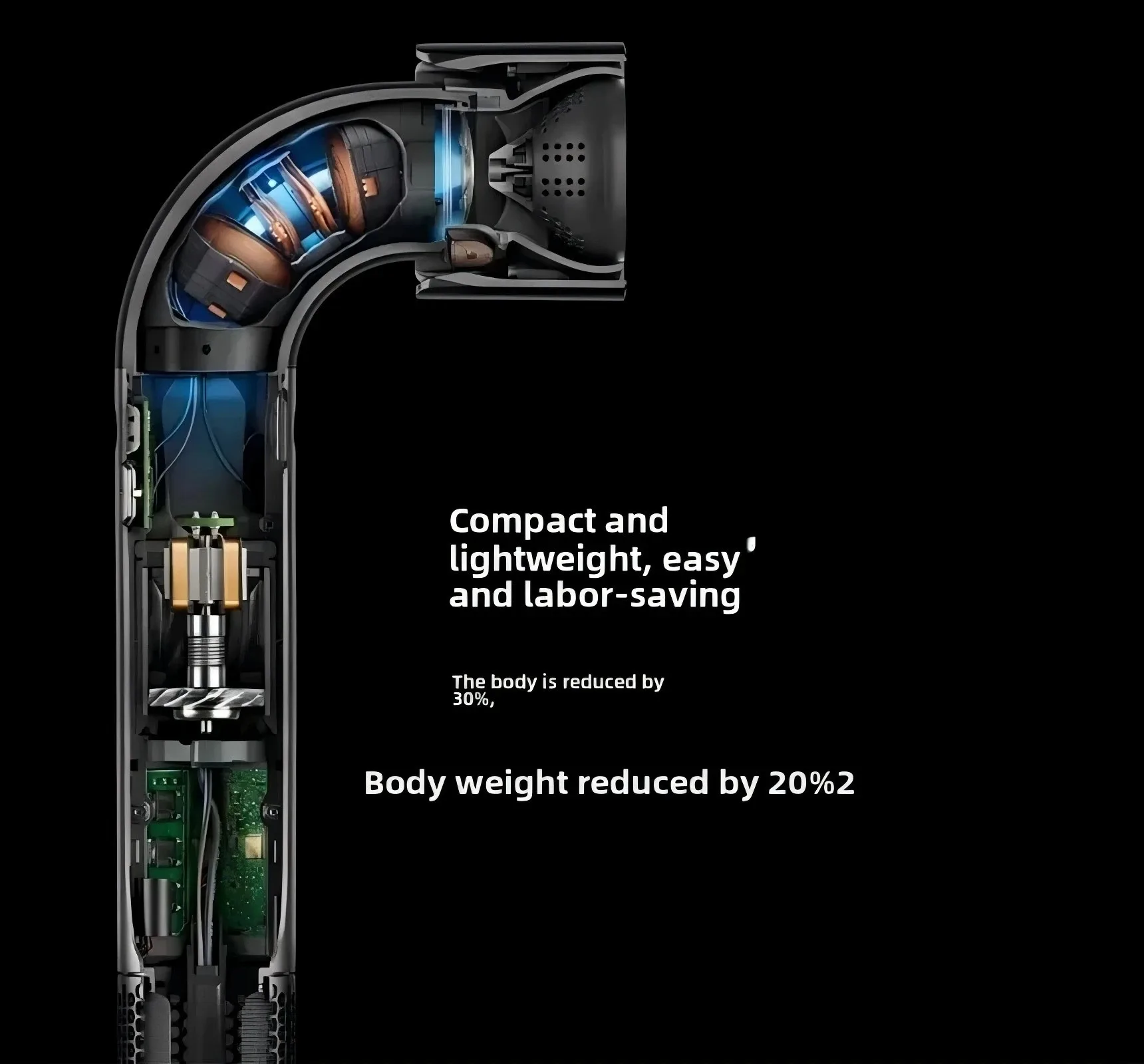 مجفف شعر أيوني احترافي عالي السرعة، 4 في 1، مجفف يد أسرع من الصوت لمجفف الشعر المحمول بالأيونات السالبة HD18