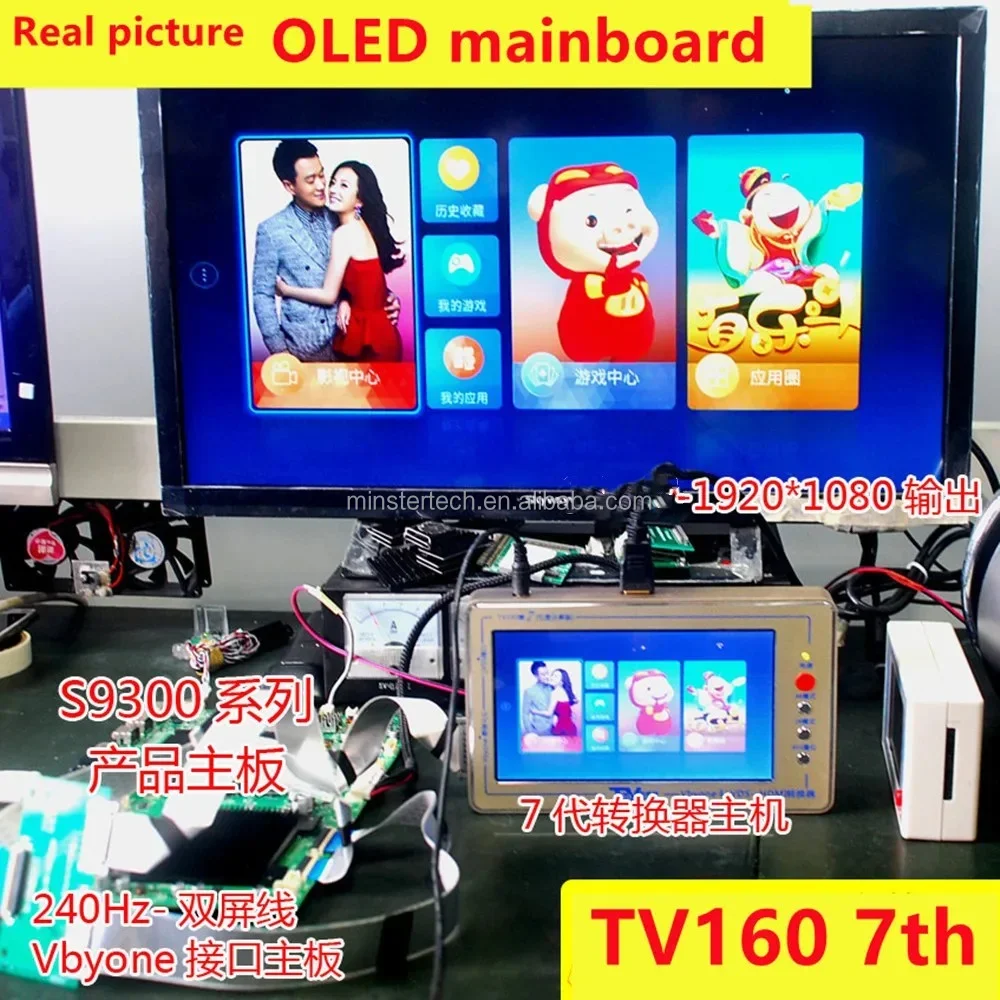 오리지널 LED LCD 스크린 디스플레이 패널 테스트 도구, TV 메인 보드 메인 보드 마더 보드 수리 테스터, 7 세대