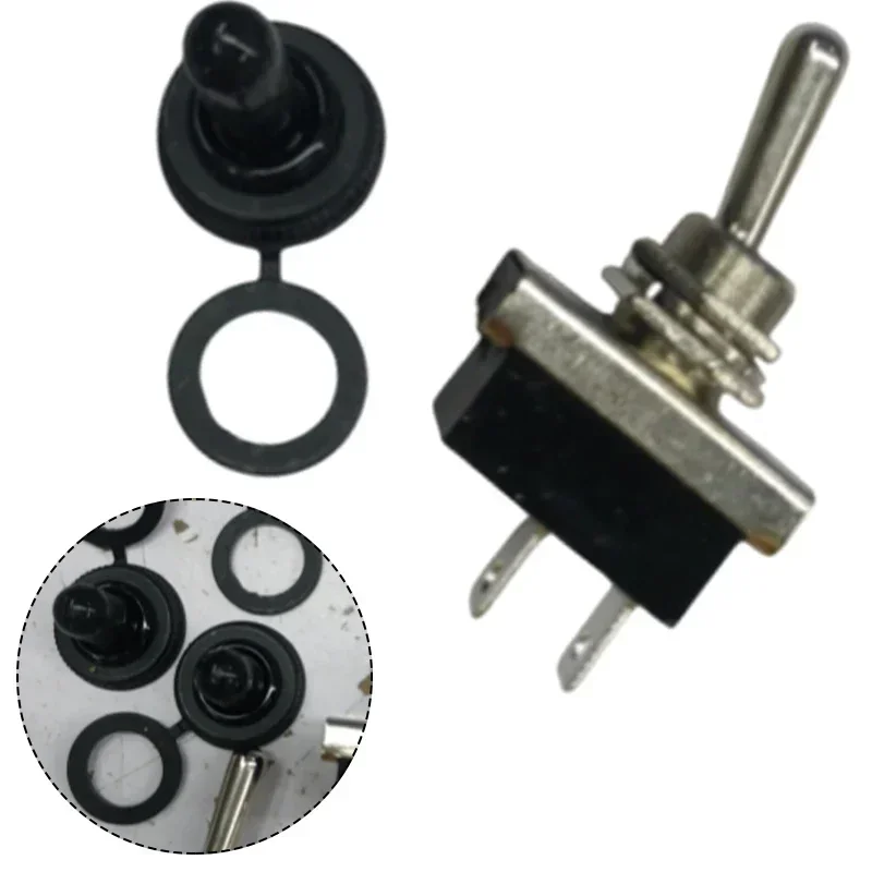 

Переключатель 12 В, 25 А, автомобильный тумблер, автомобильное использование, экономичное решение, железо, серебро, материал, надежная работа