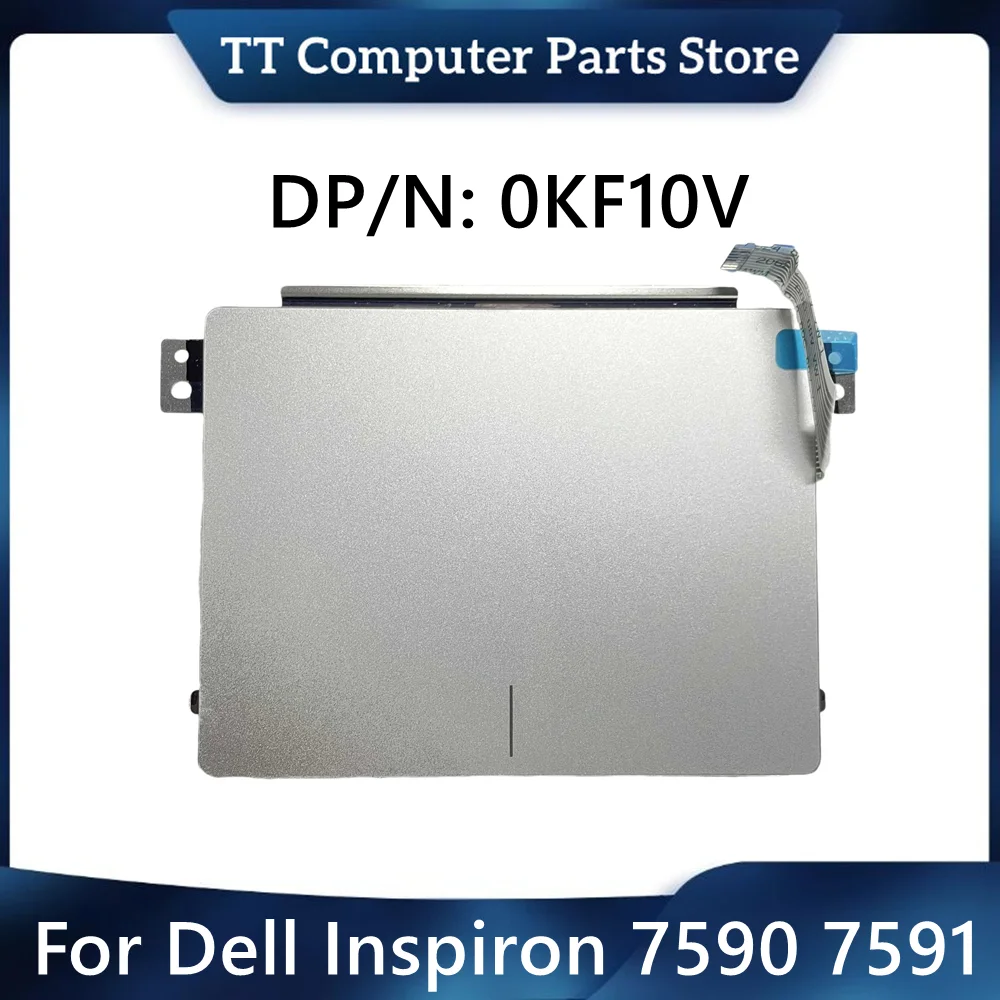 TT Original NEW For Dell Inspiron 7590 7591 Mouse Buttons And Touchpad Bracket 0KF10V KF10V RJ4MM 0RJ4MM Fast Ship