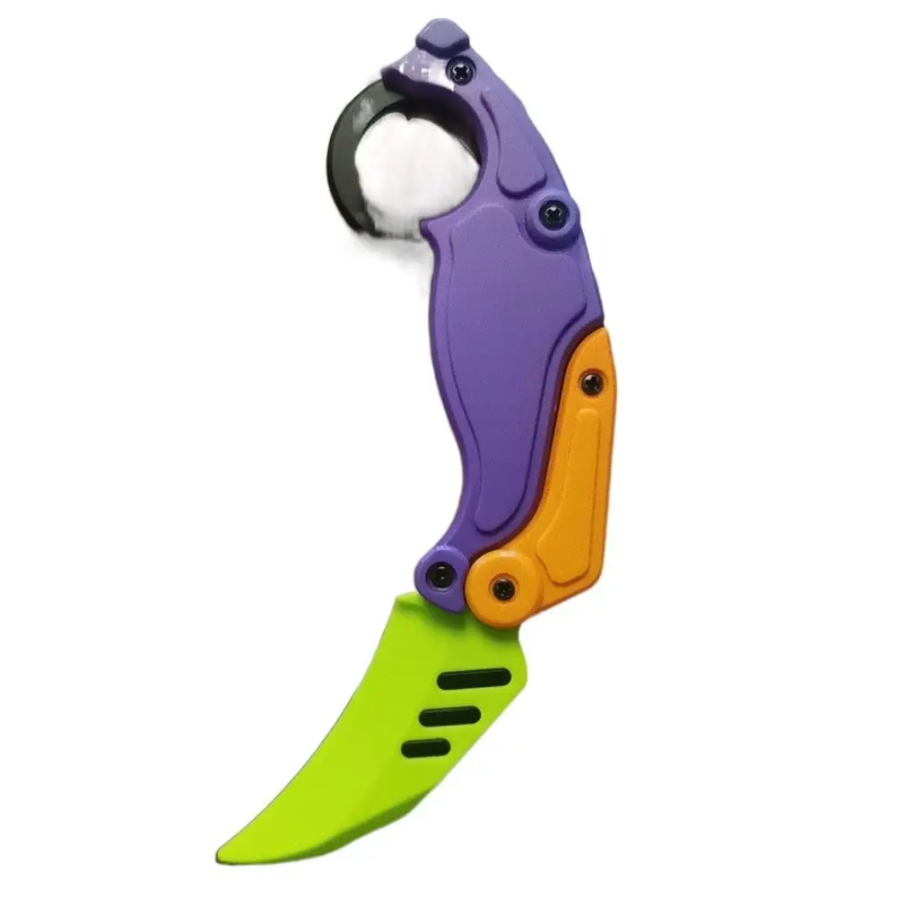 Presentes 3D Impressão Gravidade Cenoura Brinquedo Plástico Ansiedade Alívio Garra Adulto Fidget Brinquedos Adolescentes