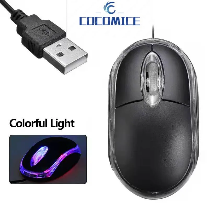 2022 best-selling ultra-smooth mini gaming mouse high-performance wired mouse