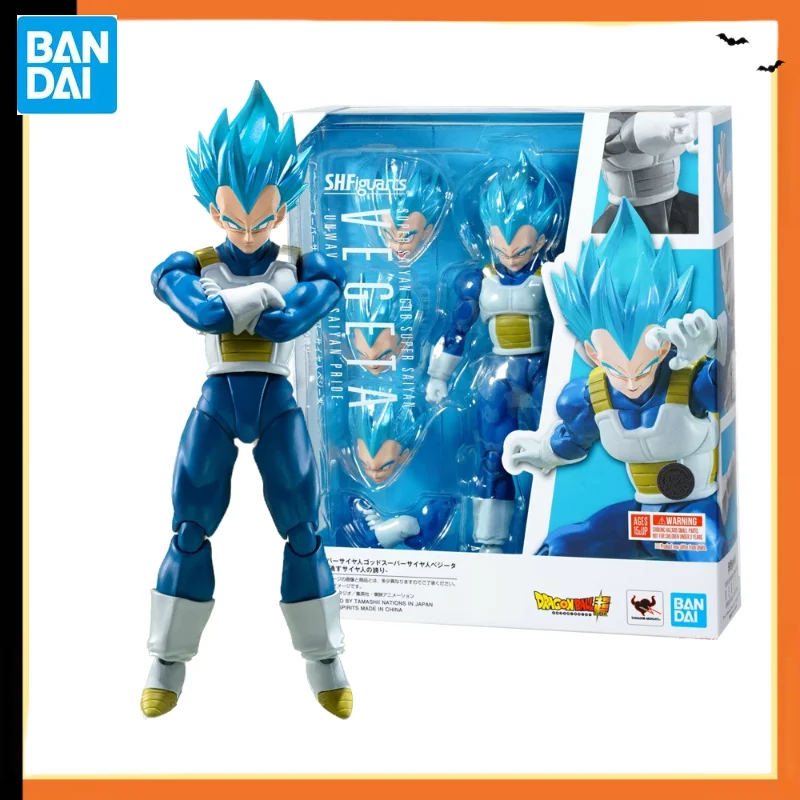 

‌Bandai SHF Dragon Ball Super Super Saiyan God SS Vegeta Action Figure -Unwavering Saiyan Pride- Collectible Version