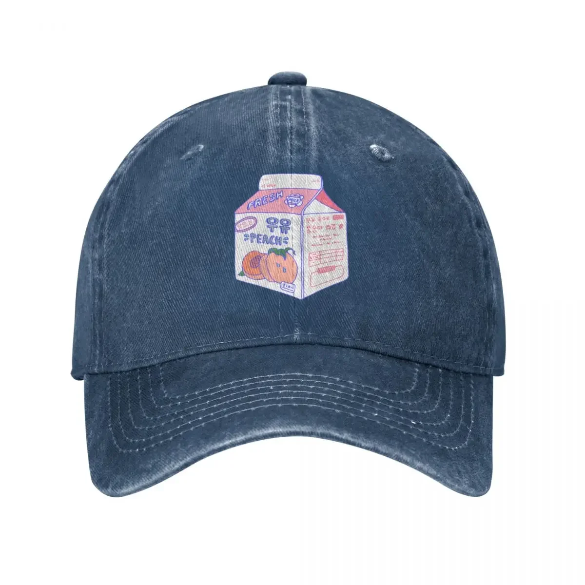 Peach Milk Carton Cap Cowboy Hat sun hat Women hat Men's