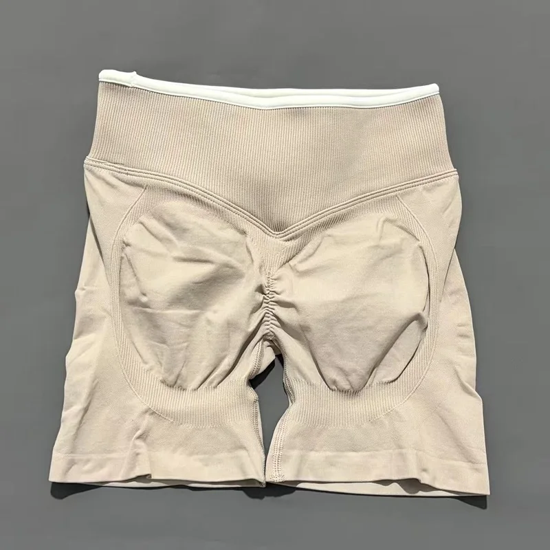 HISTELLO Ignite Sculpt Scrunch Shorts für Damen, Nahtlose Niedriggeschnittene Scrunch-Shorts mit Po-Lifting-Effekt, Sexy Gym Yoga Fitness Workout Biker-Shorts – Detail 16