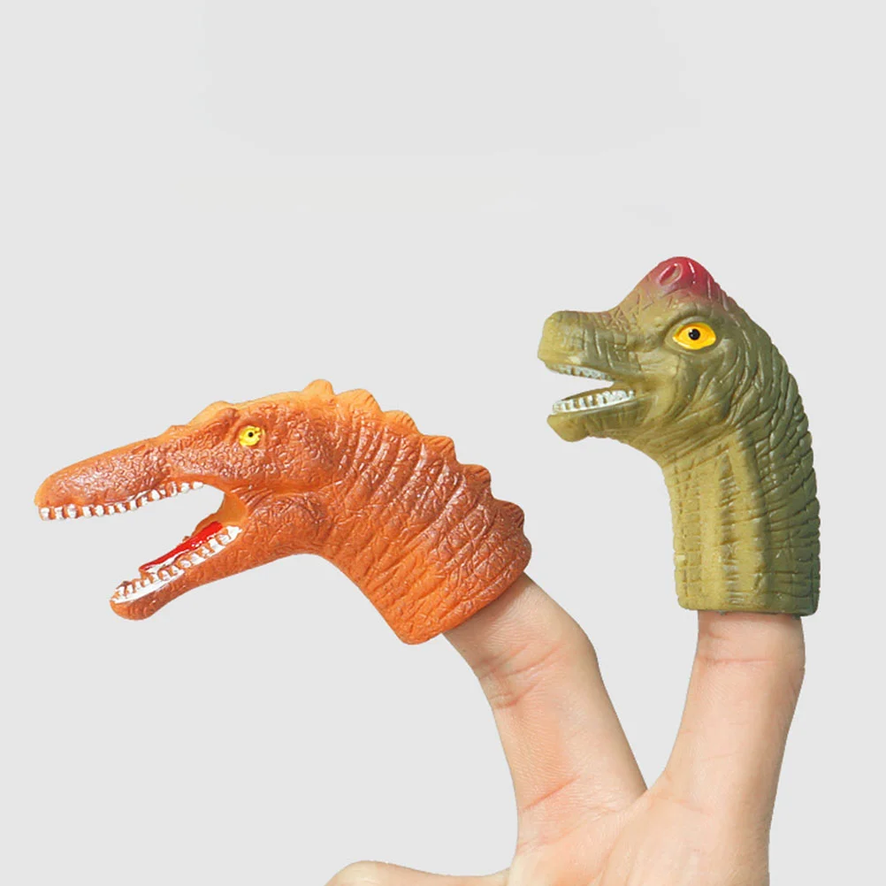 Mini marionnettes à main de dinosaure pour enfants, poupées à doigts pour bébés d'âge alth, 10 pièces