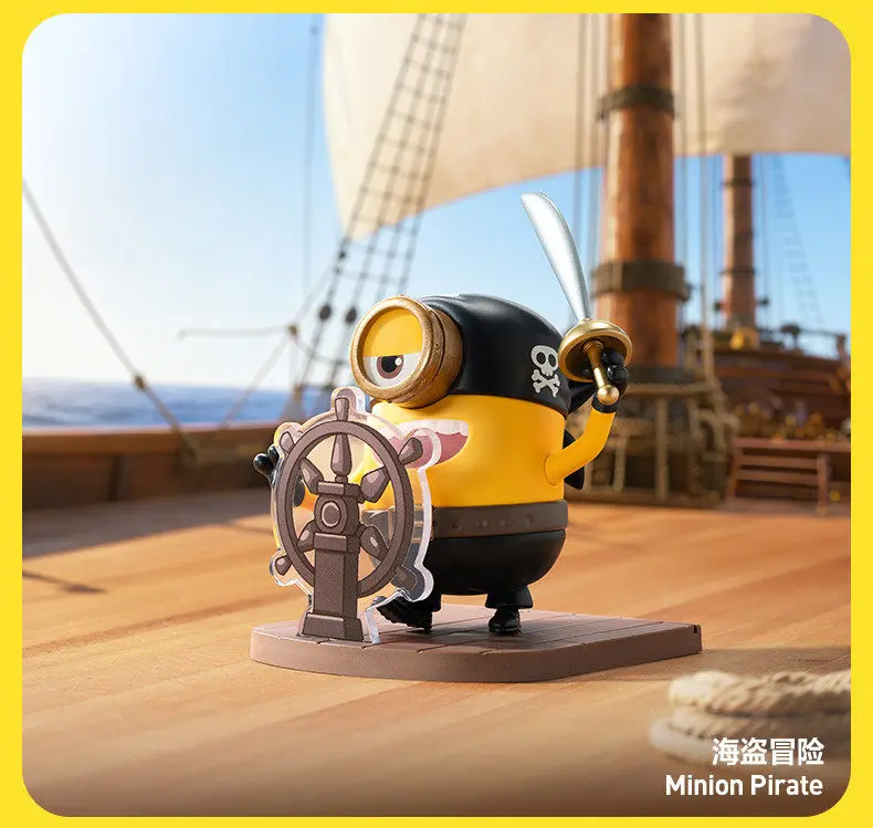 Original POPMART Minions The Monsters Blind Box Figuren Anime-Spielzeug Desktop-Ornamente Sammlerstücke Deko Überraschungs-Mystery-Geschenkbox – Detail 15
