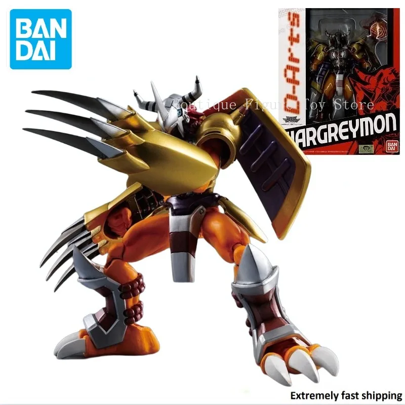 

In Stock Original Bandai Digimon Adventure First Out of Print Generation War Greymon Action Figure Anime Model Toy Collect