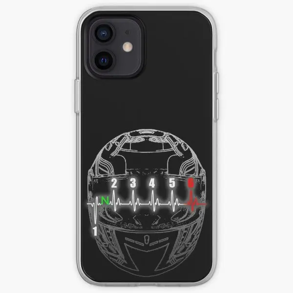 Motorcycle Helmet Pulse 6 Gear Sport Bik  Phone Case Customizable for iPhone 11 12 13 14 Pro Max Mini 6 6S 7 8 Plus X XS XR Max