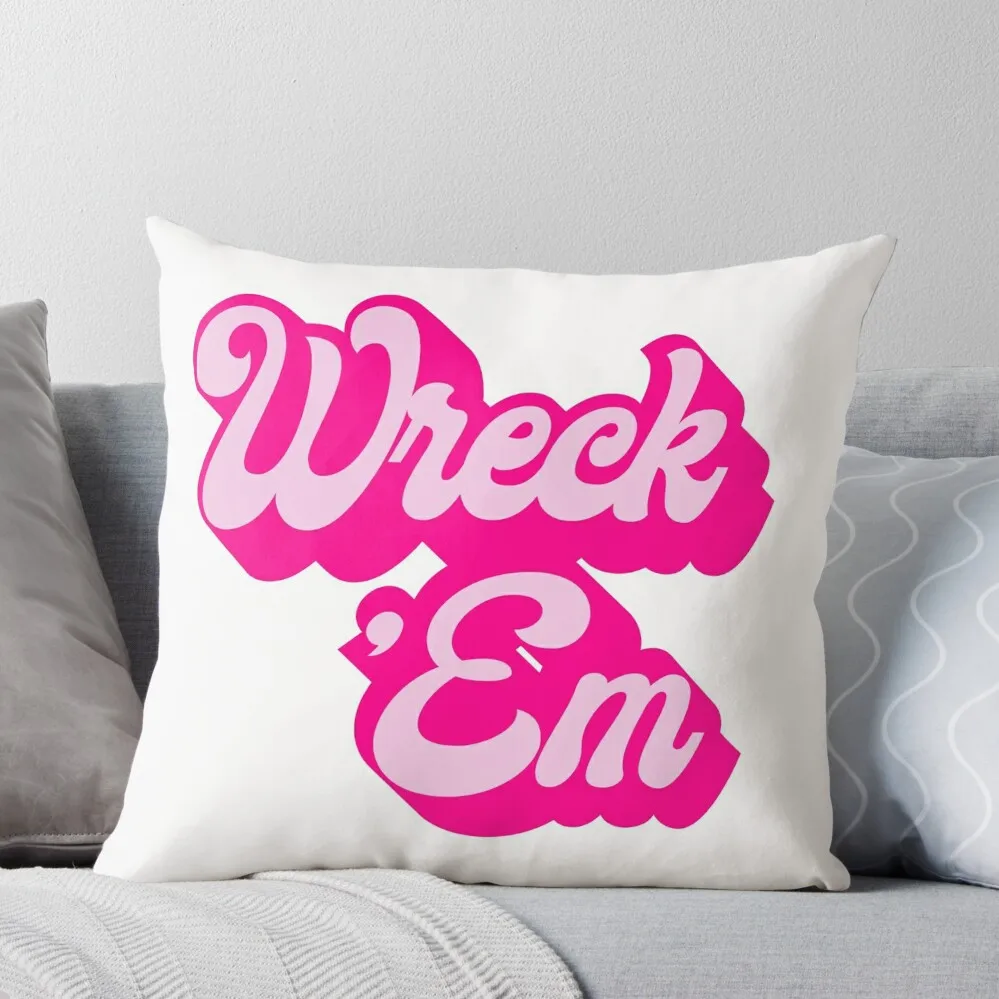 

wreck em Throw Pillow christmas decorations for home 2024 Ornamental Pillow Throw Pillow Covers Decorative