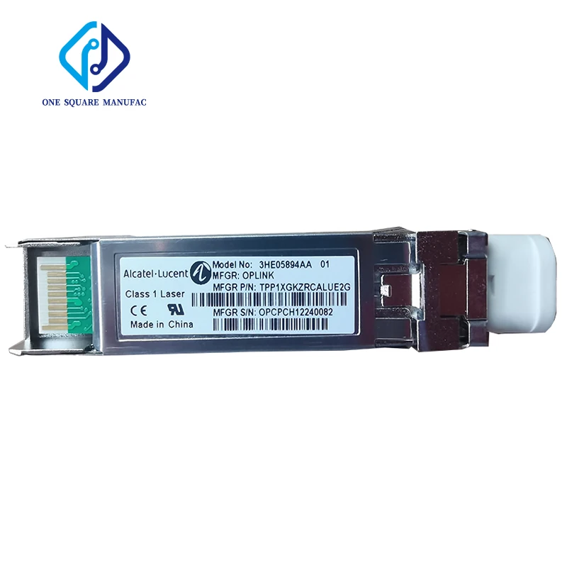 Alcatel-Lucent 3HE05894AA AA 01 10GE ZR 80KM LC SFP+ 7705/7750SR ファイバー LC 光モジュール トランシーバー