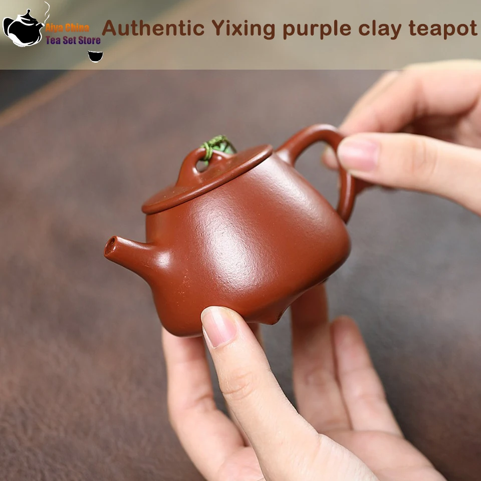

Yixing, purple clay teapot, raw ore, red mud, small stone ladles, Kung Fu tea set, Chinese teapot, health pot