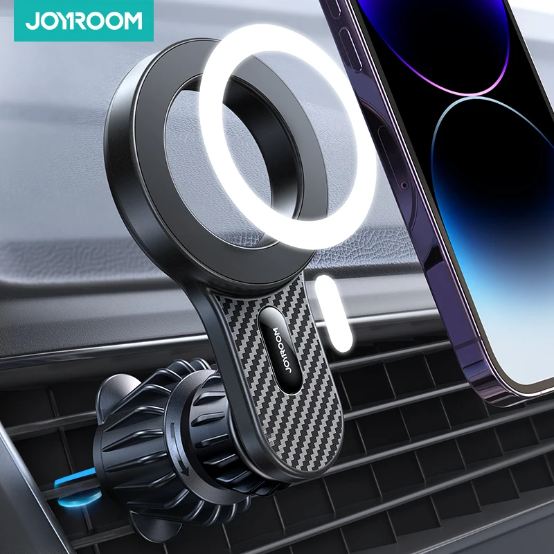 Joyroom Magnetyczny samochodowy uchwyt na telefon Air Vent Uchwyt na telefon Obrotowy uniwersalny stojak na…